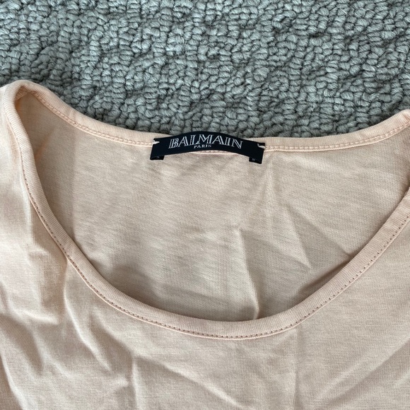 Balmain Sleeveless Logo Tee - Picture 6 of 8